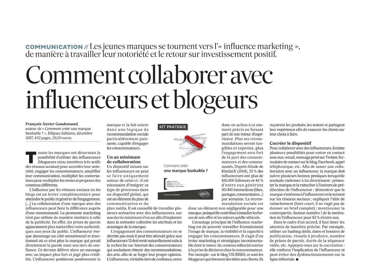 Les Echos marque et influence